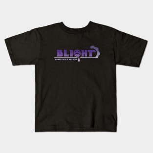 Blight Industries Text Logo Kids T-Shirt